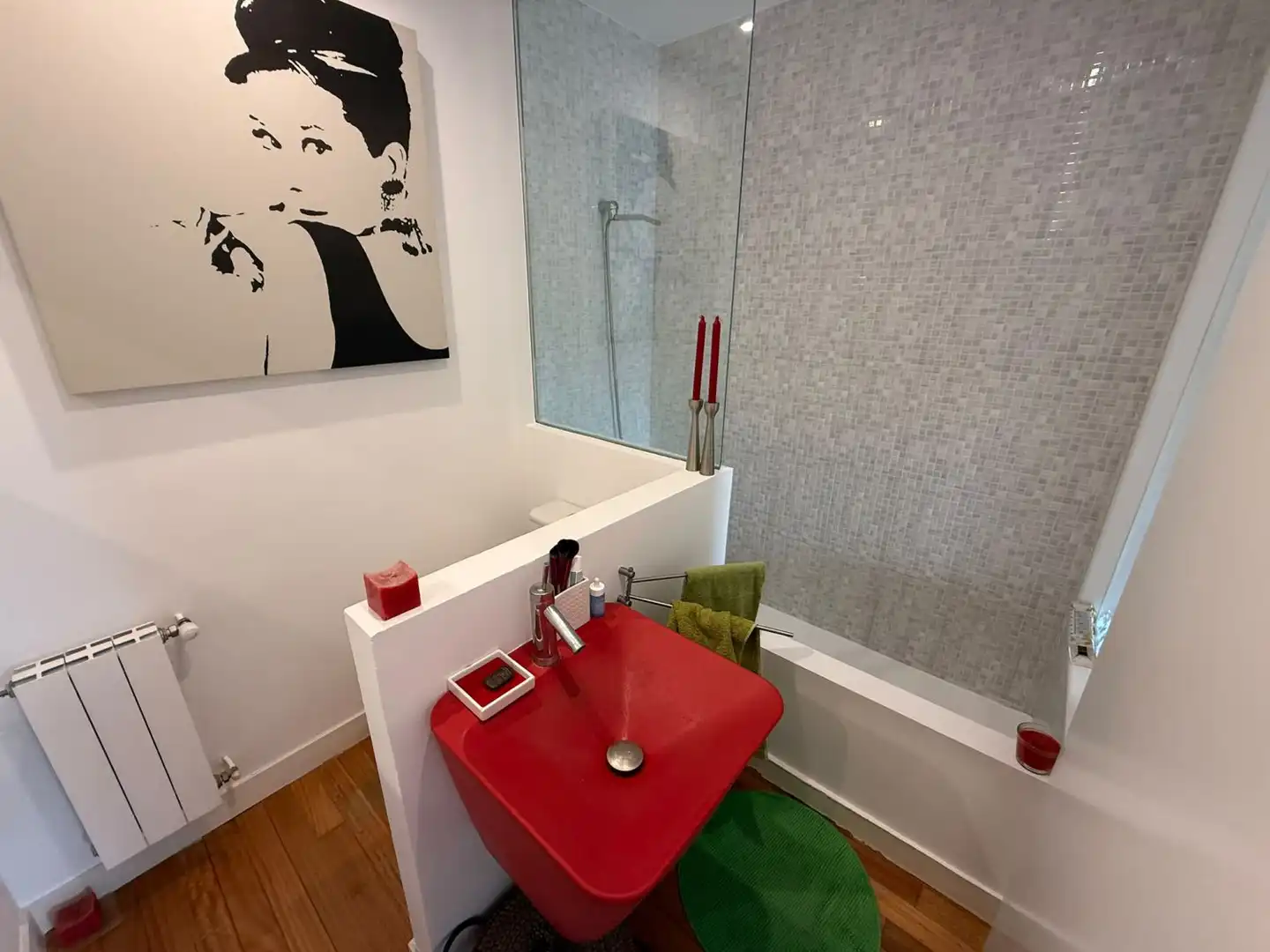 Bathroom of Attic for sale in Entrambasaguas  with Heating, Parquet flooring and Terrace