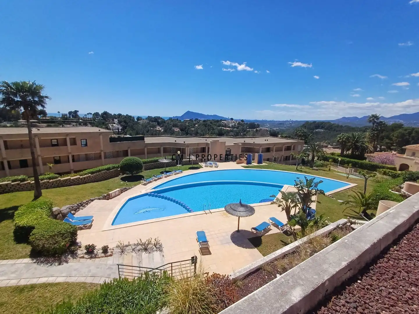 Piscina de Apartamento en venta en Altea con Aire acondicionado, Terraza y Amueblado