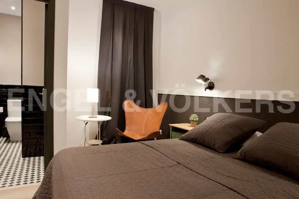 Bedroom of Flat for rent in Eixample