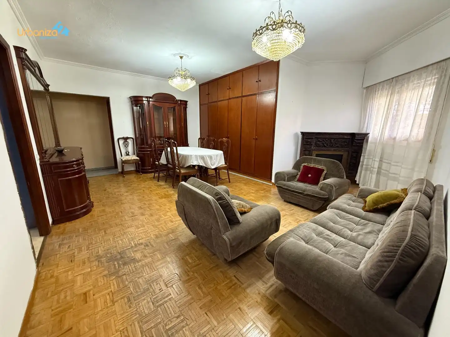 Sala de estar de Piso en venta en Badajoz con Aire acondicionado, Calefacción y Trastero
