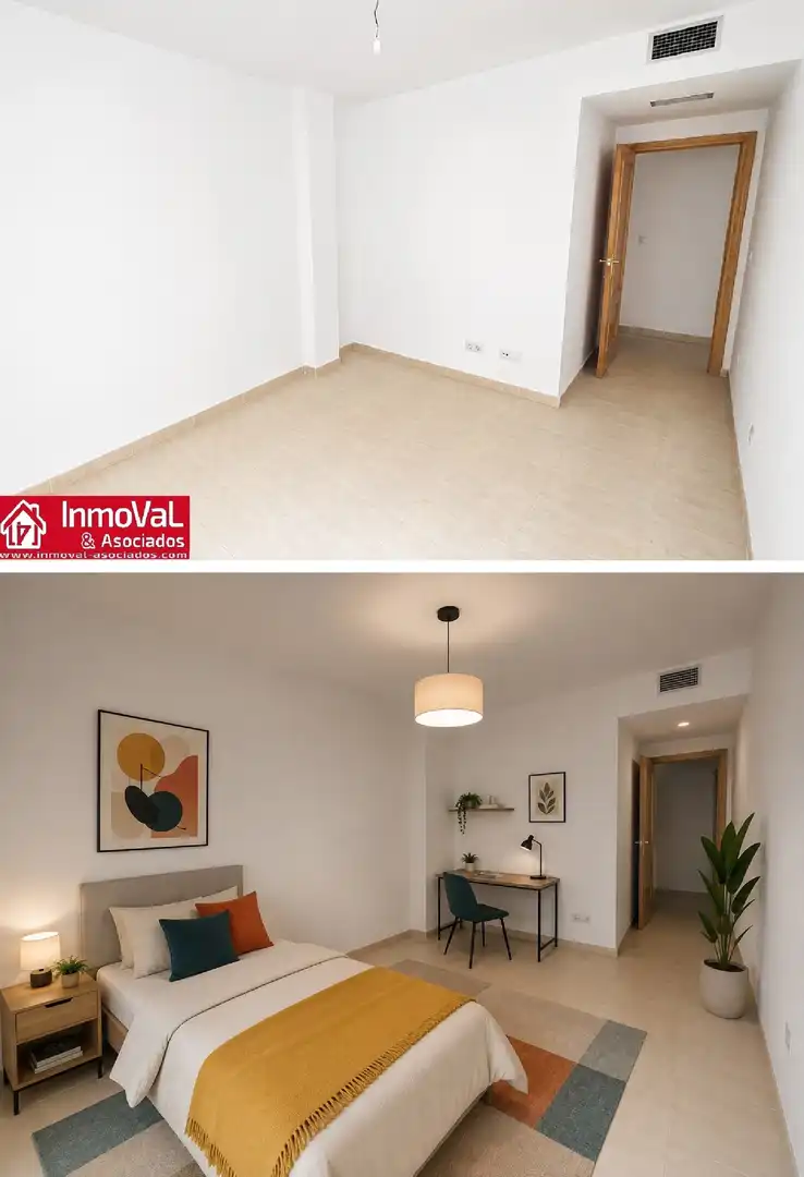 Bedroom of Flat for sale in Garrucha