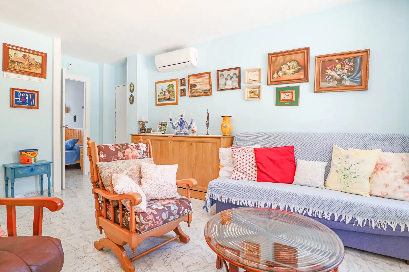 Living room of Apartments for sale in La Manga del Mar Menor  with Air Conditioner, Terrace and Storage room