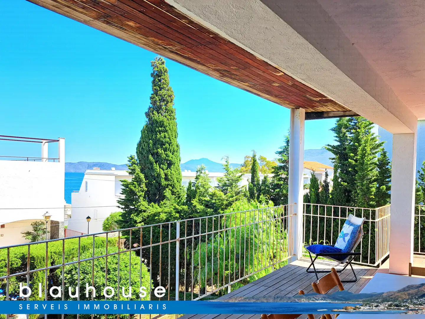 Balcony of Houses for sale in Llançà  with Private garden, Terrace and Storage room