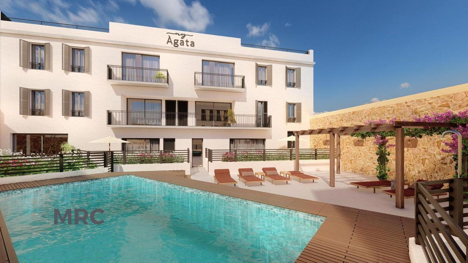 Swimming pool of Duplex for sale in Sant Feliu de Guíxols  with Air Conditioner, Terrace and Swimming Pool