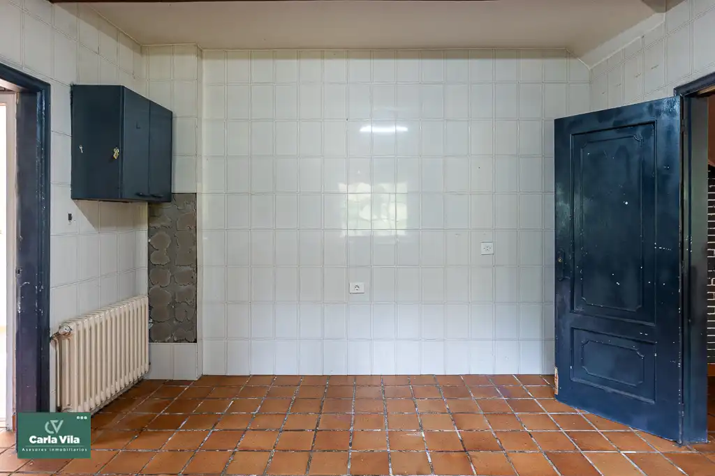 Cocina de Casa o chalet en venta en Lugo con Calefacción, Jardín privado y Parquet
