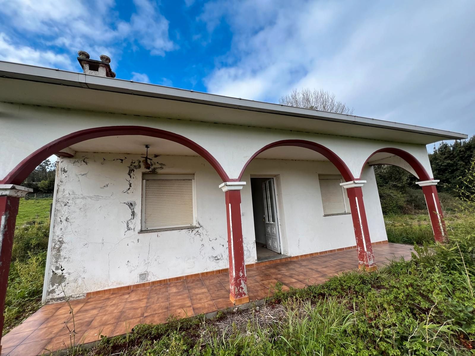 Vista exterior de Casa o xalet en venda en San Sadurniño