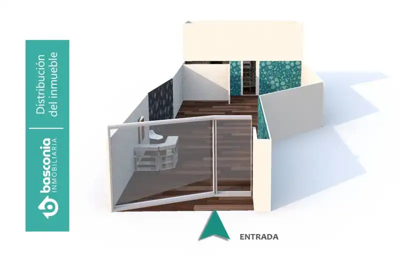 Bedroom of Commercial properties for sale in Basauri   with Air Conditioner, Heating and Furnished