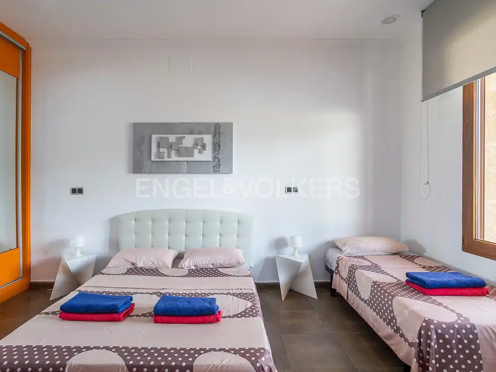Bedroom of Houses for sale in Dénia  with Air Conditioner, Heating and Private garden