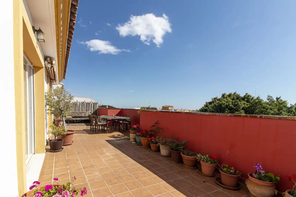 Terrace of Attic for sale in Marbella  with Air Conditioner, Terrace and Furnished