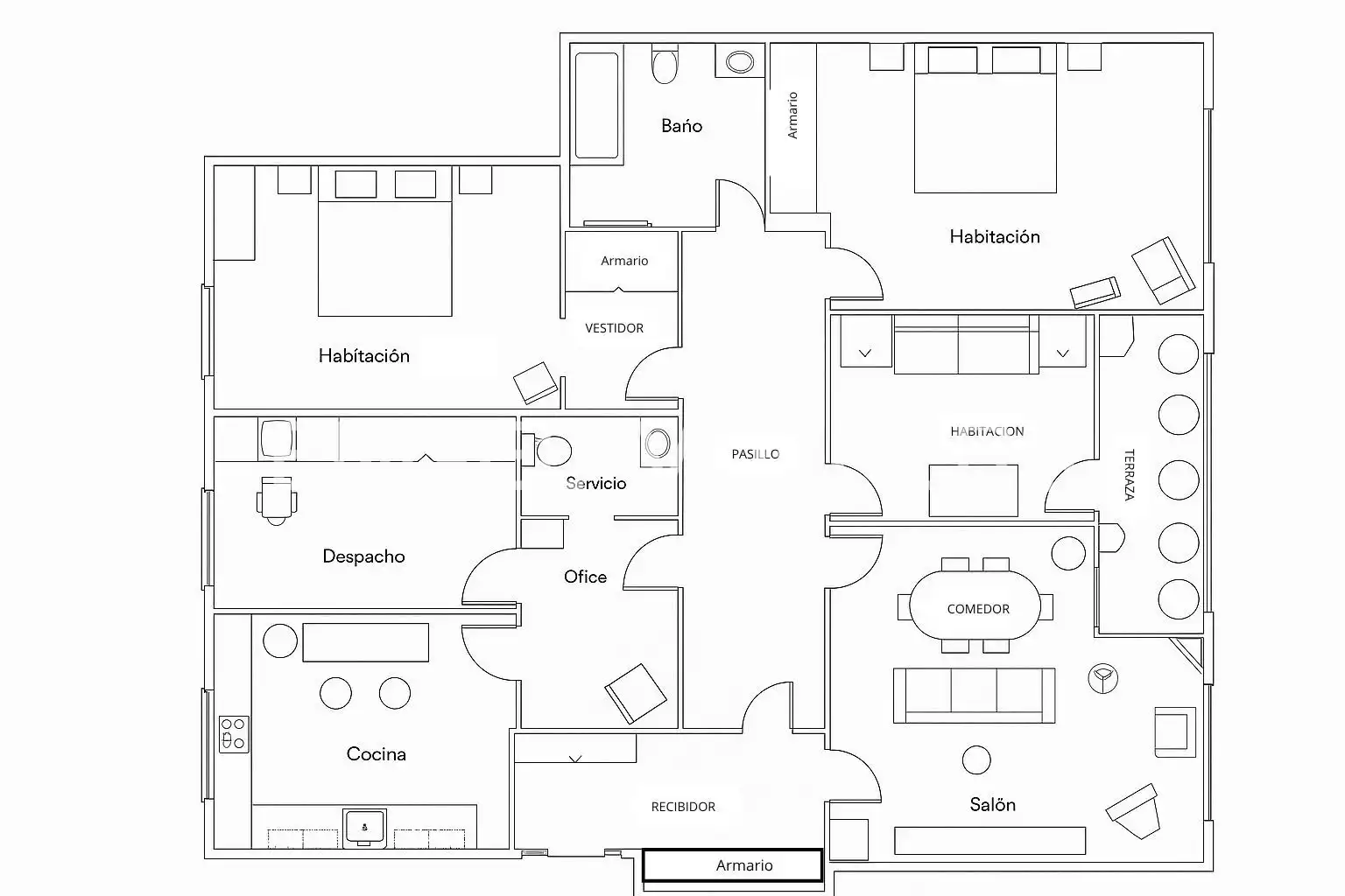 Flat for sale in Calle de Bravo Murillo, Berruguete