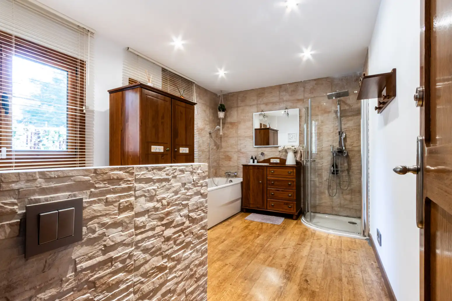 Bany de Casa o xalet en venda en Matadepera amb Calefacció, Parquet i Terrassa