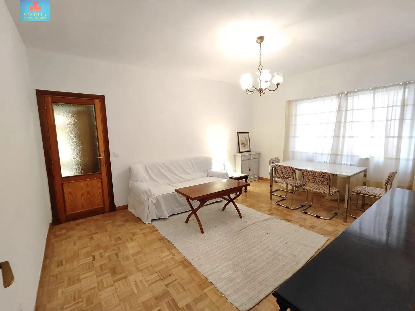 Wohnzimmer von Wohnung zum Verkauf in Ávila mit Heizung, Terrasse und Möbliert