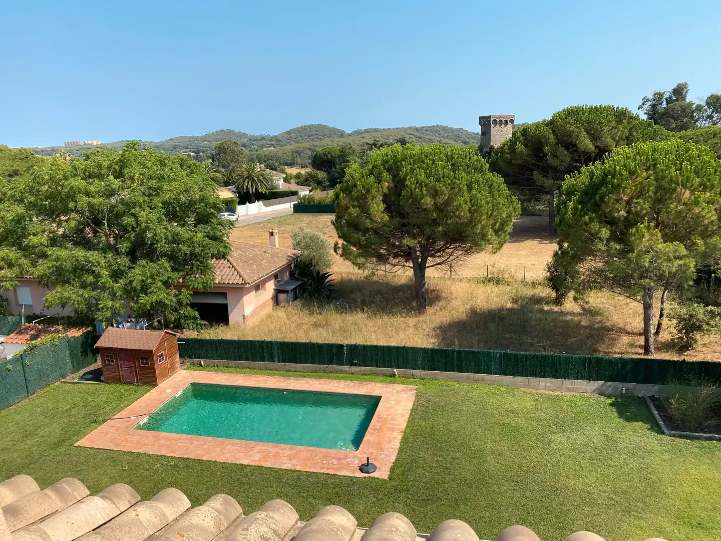 Jardín de Casa o chalet en venta en Mont-ras con Aire acondicionado, Calefacción y Jardín privado
