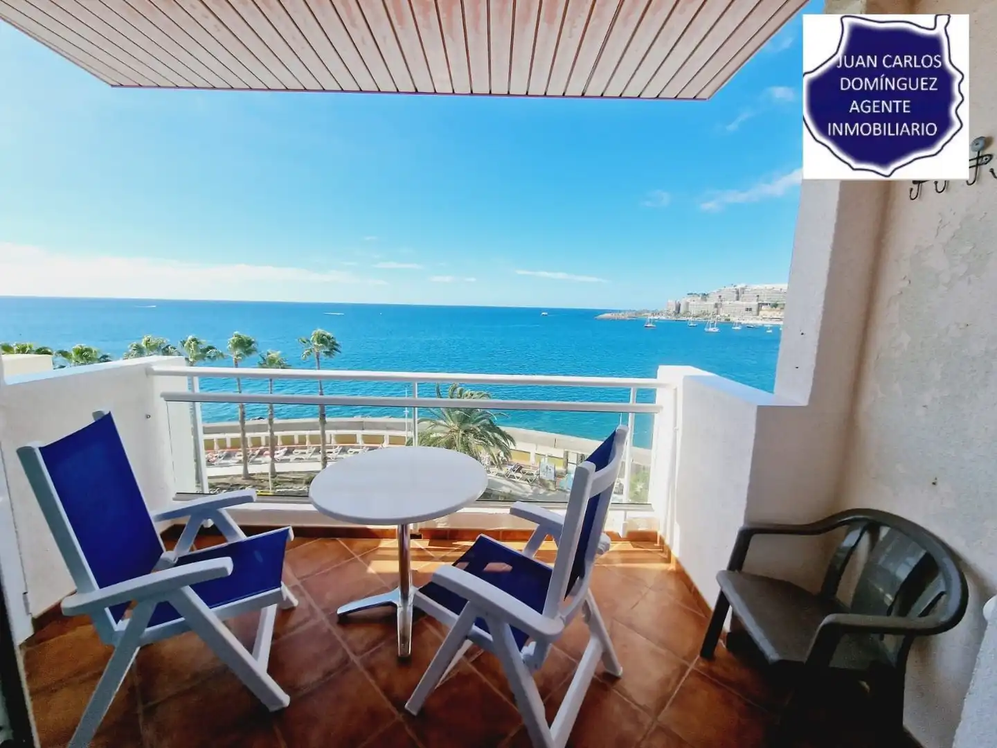 Balcony of Apartments for rent in Mogán  with Terrace, Furnished and Community pool