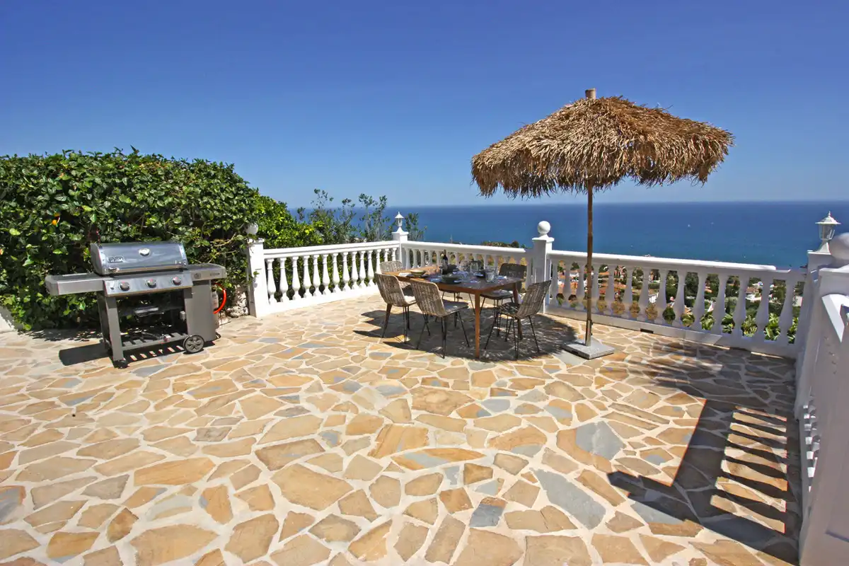 Terraza de Casa o chalet en venta en Benalmádena con Aire acondicionado, Calefacción y Jardín privado