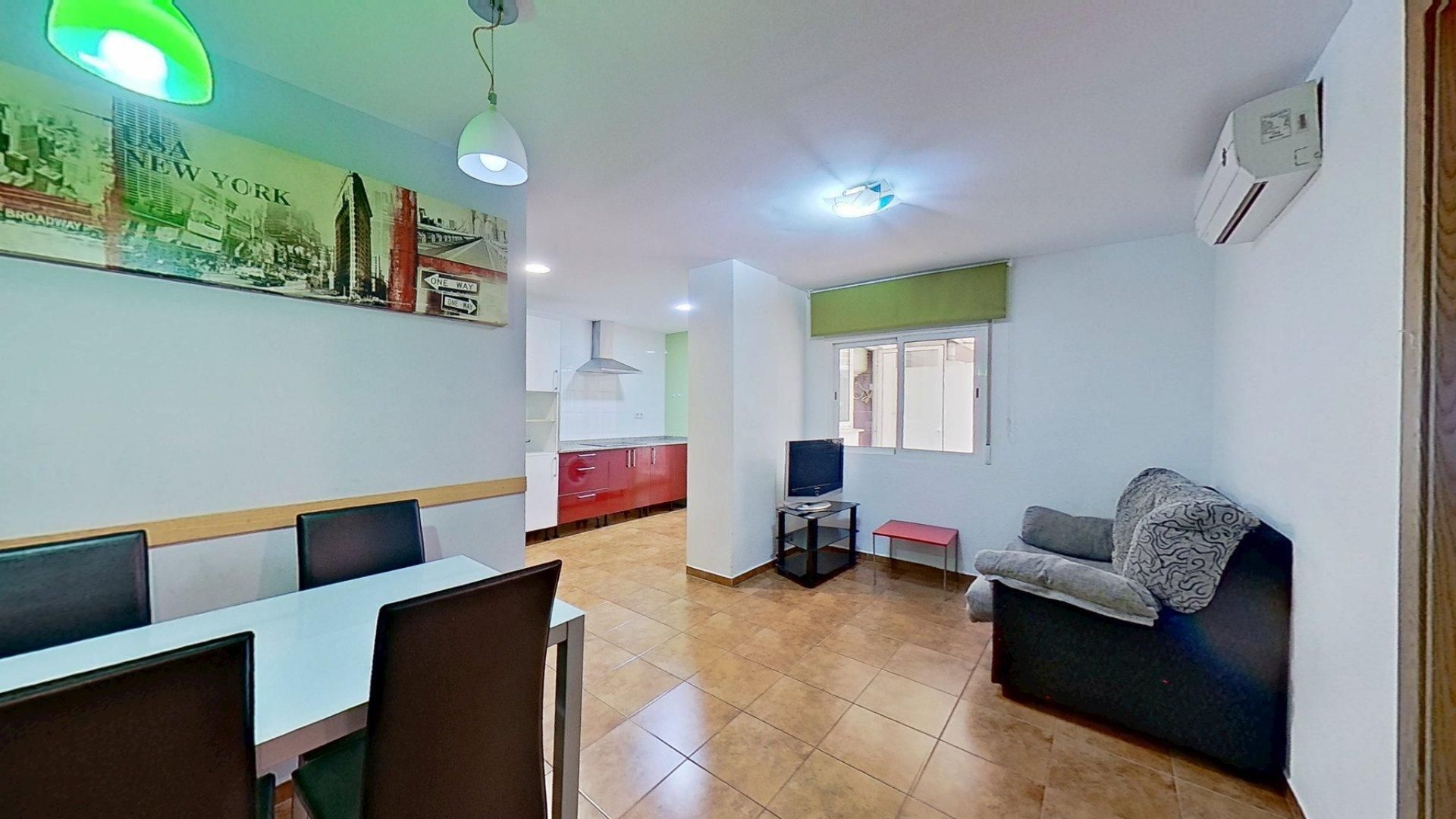Living room of Flat for sale in Gandia  with Air Conditioner, Heating and Terrace
