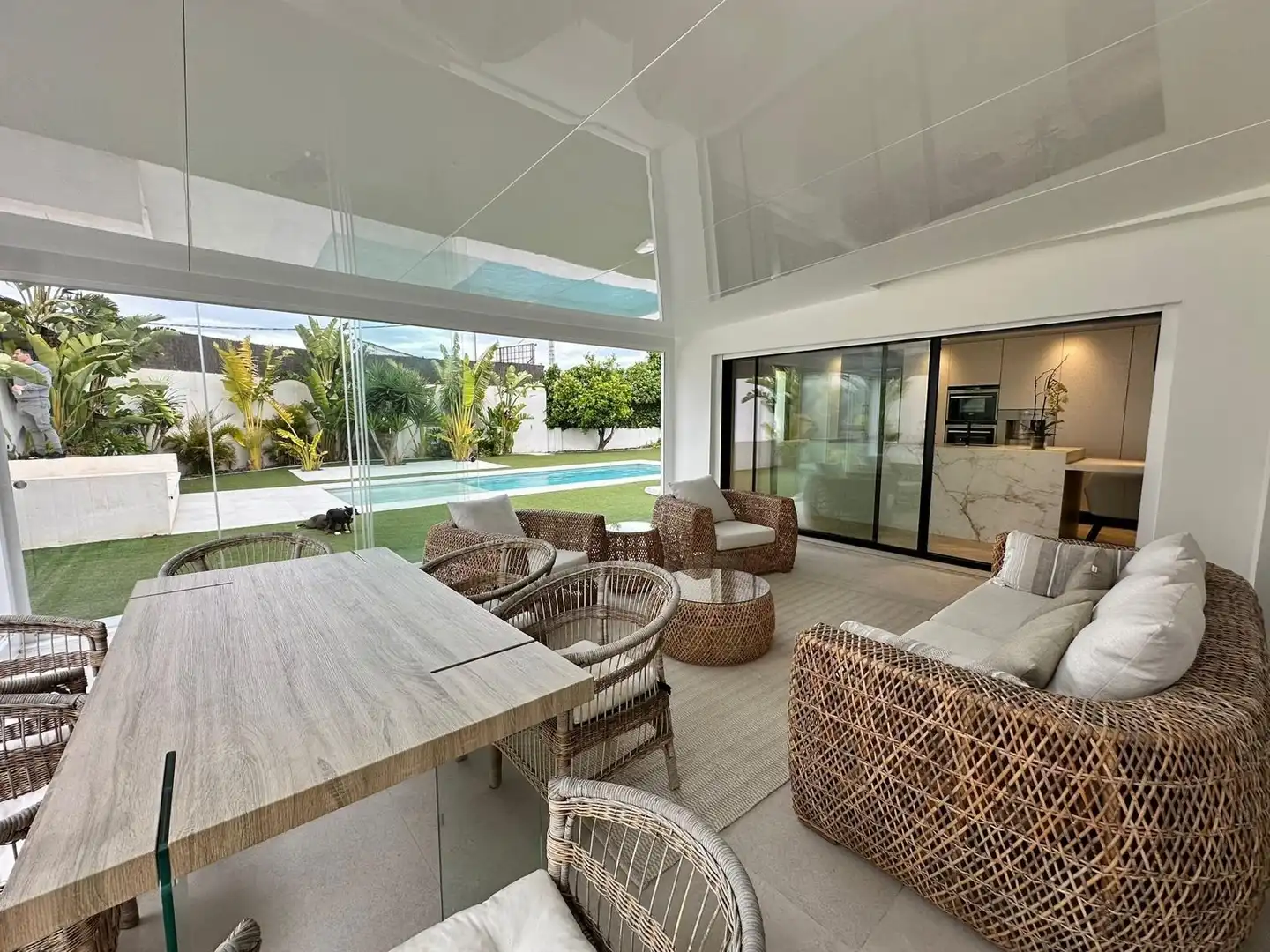 Terrace of Houses for sale in L'Alfàs del Pi  with Terrace, Swimming Pool and Furnished