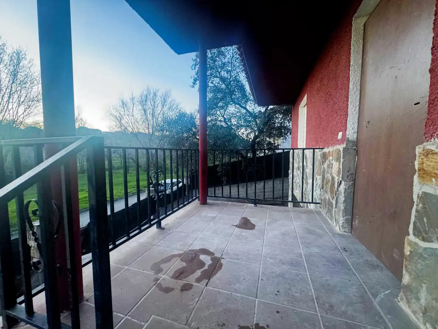 Terraza de Casa o chalet en venta en El Casar con Jardín privado, Terraza y Piscina