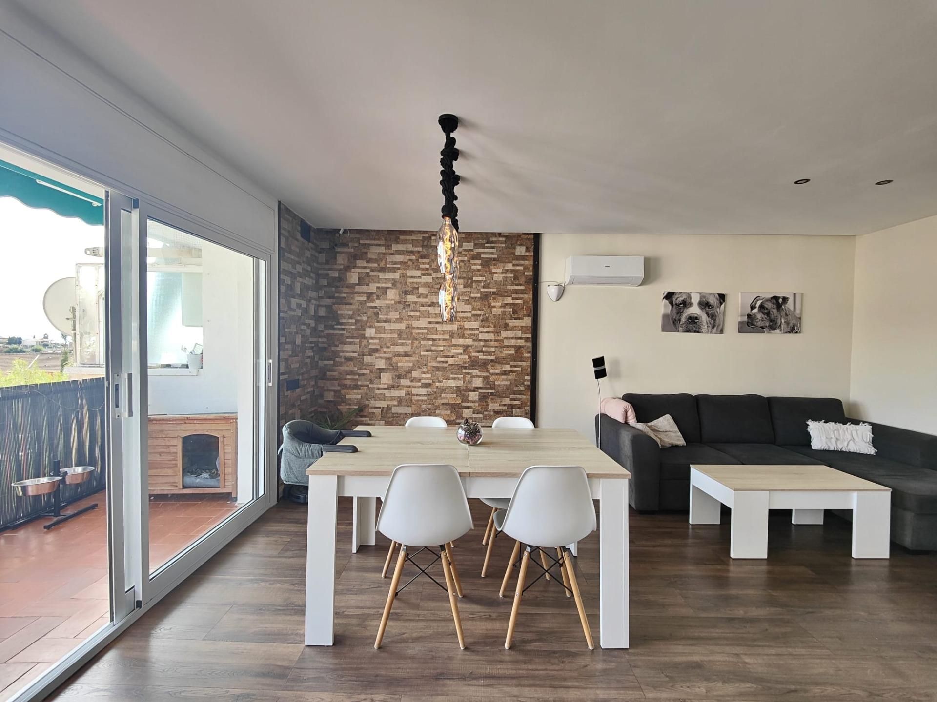 Dining room of Flat for sale in Calafell  with Air Conditioner, Terrace and Storage room