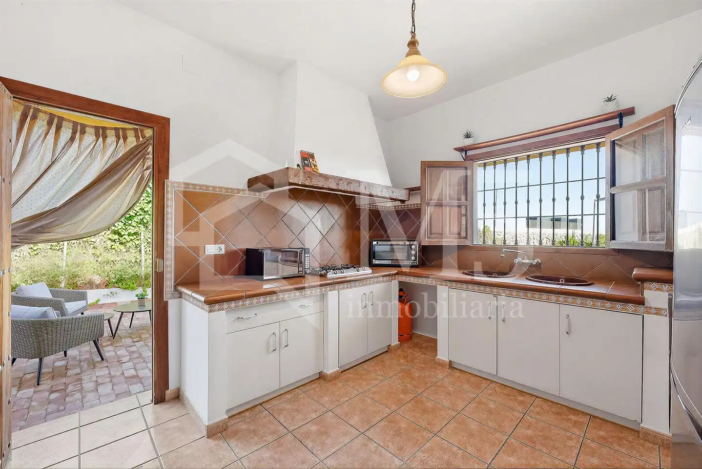 Küche von Country house zum Verkauf in Vélez-Málaga mit Klimaanlage, Privatgarten und Terrasse