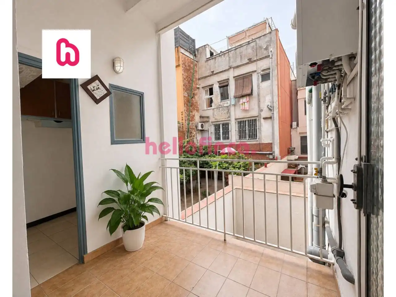 Balcony of Flat for sale in Barcelona  with Heating, Balcony and Alarm