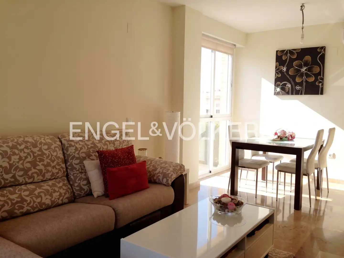 Sala d'estar de Pis de lloguer en  Valencia Capital amb Aire condicionat i Calefacció