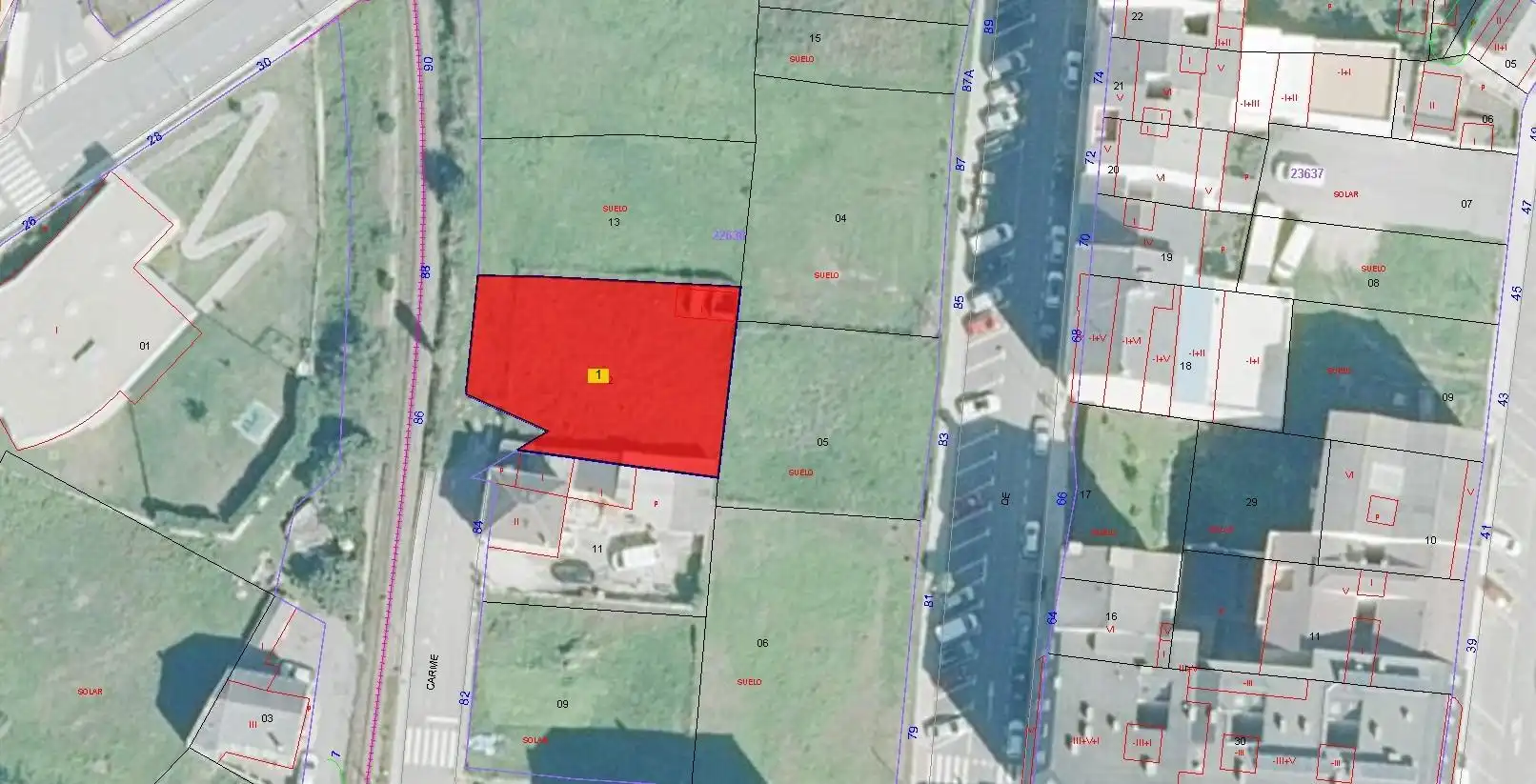 Lands and plots for sale in NOSA SRA. DO CARME - BURE 86, imagen 4