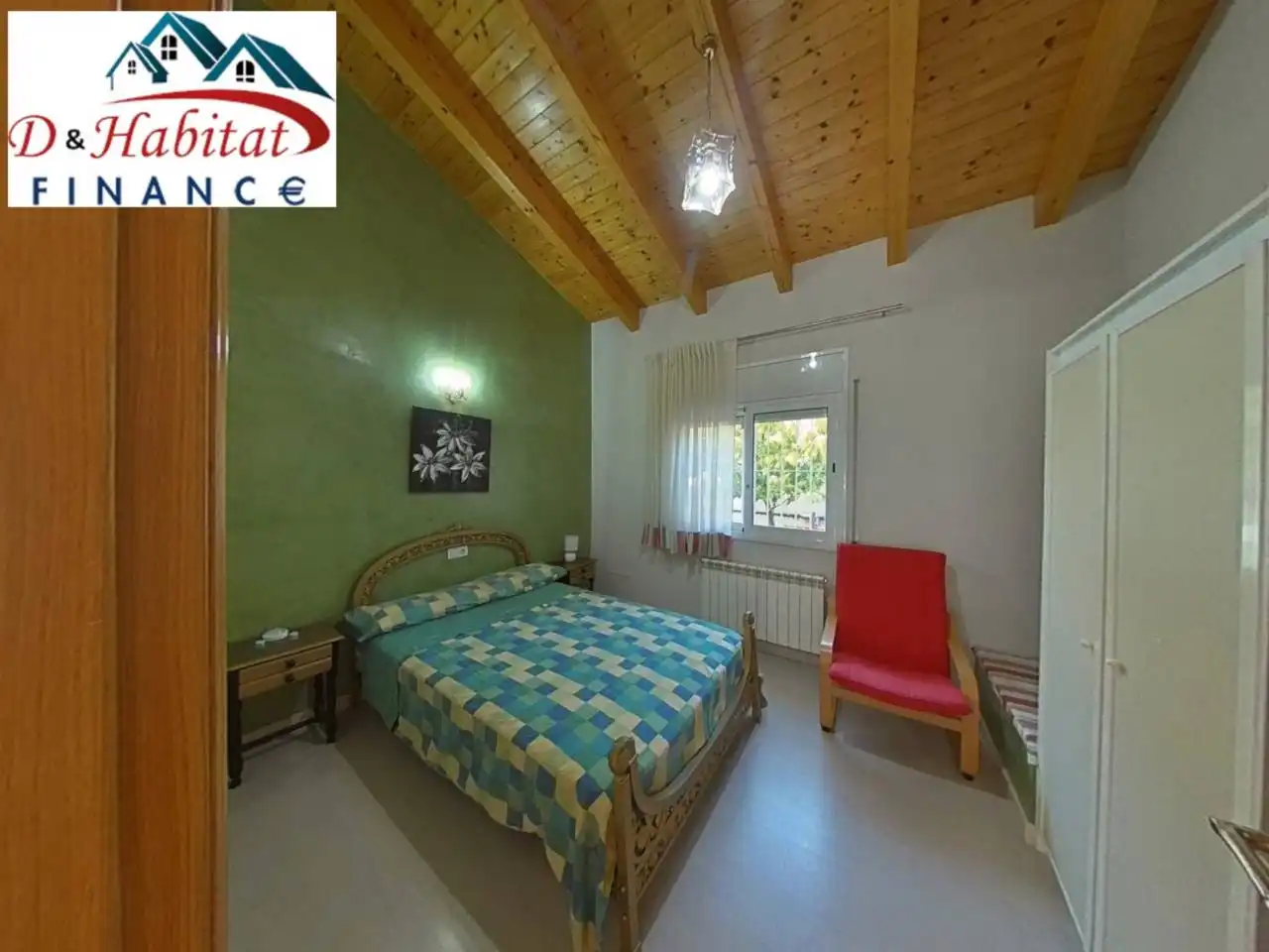Bedroom of Houses for sale in Rubí  with Air Conditioner, Heating and Parquet flooring