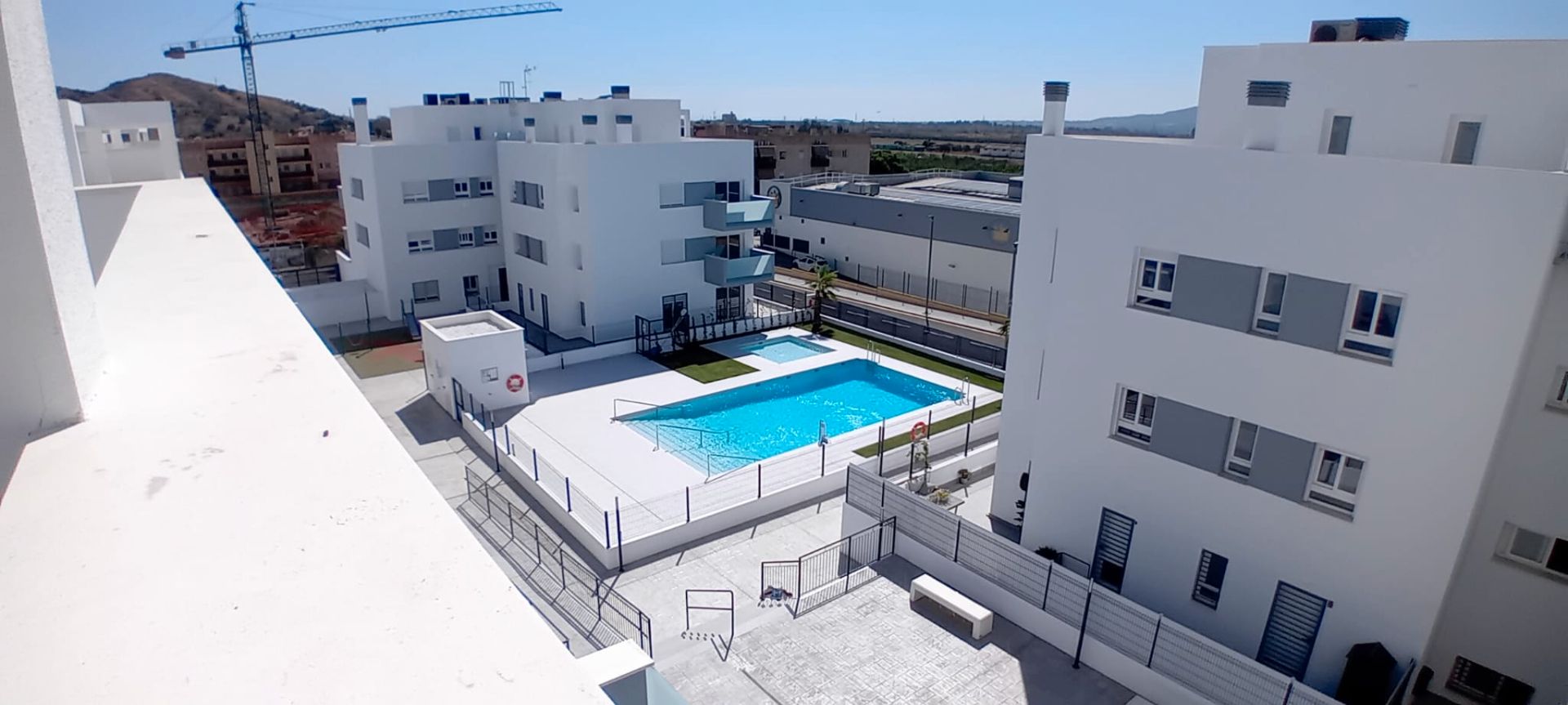 Piscina de Piso de alquiler en Málaga Capital con Aire acondicionado, Terraza y Trastero