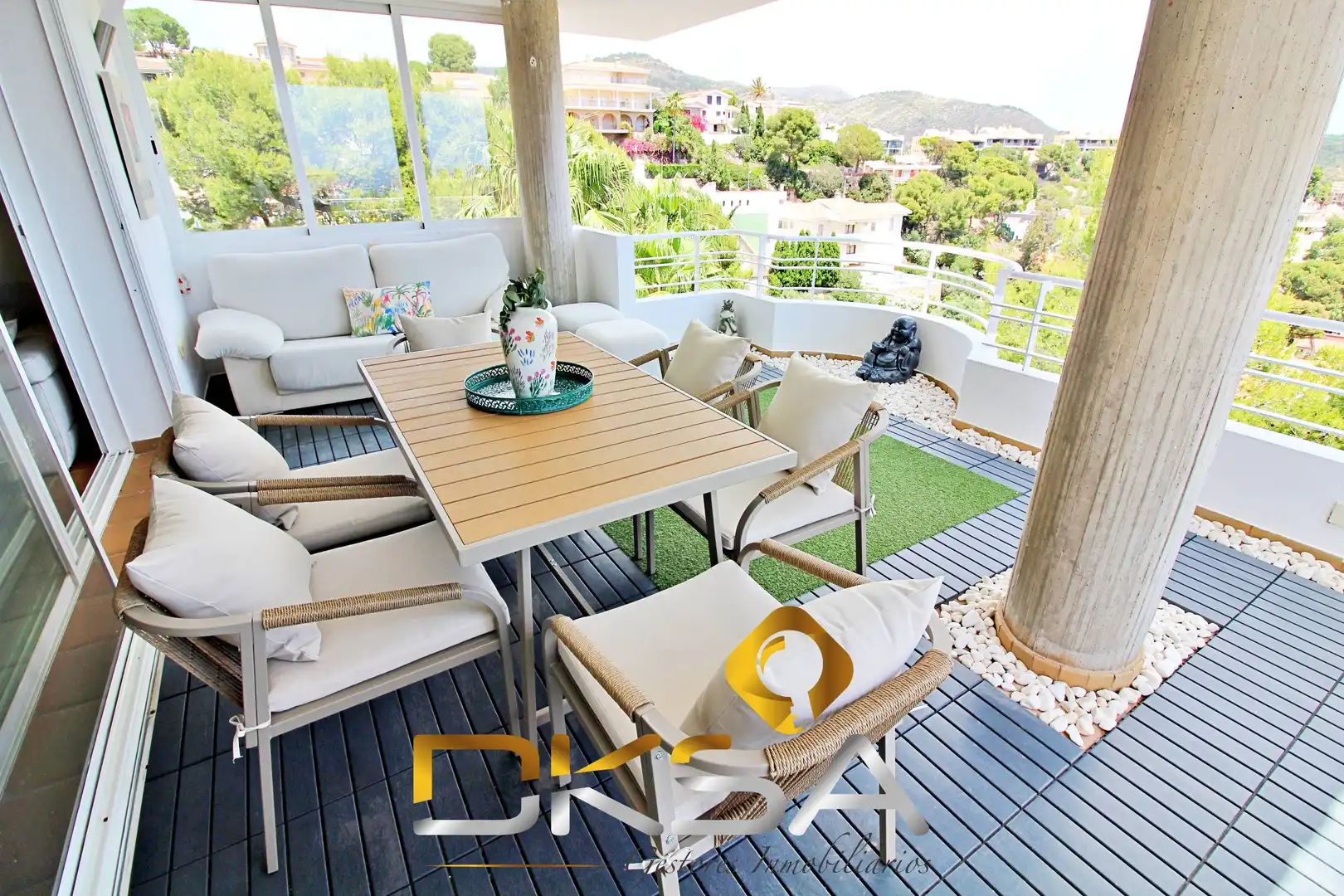 Terraza de Casa o chalet en venta en Oropesa del Mar / Orpesa con Calefacción, Jardín privado y Terraza