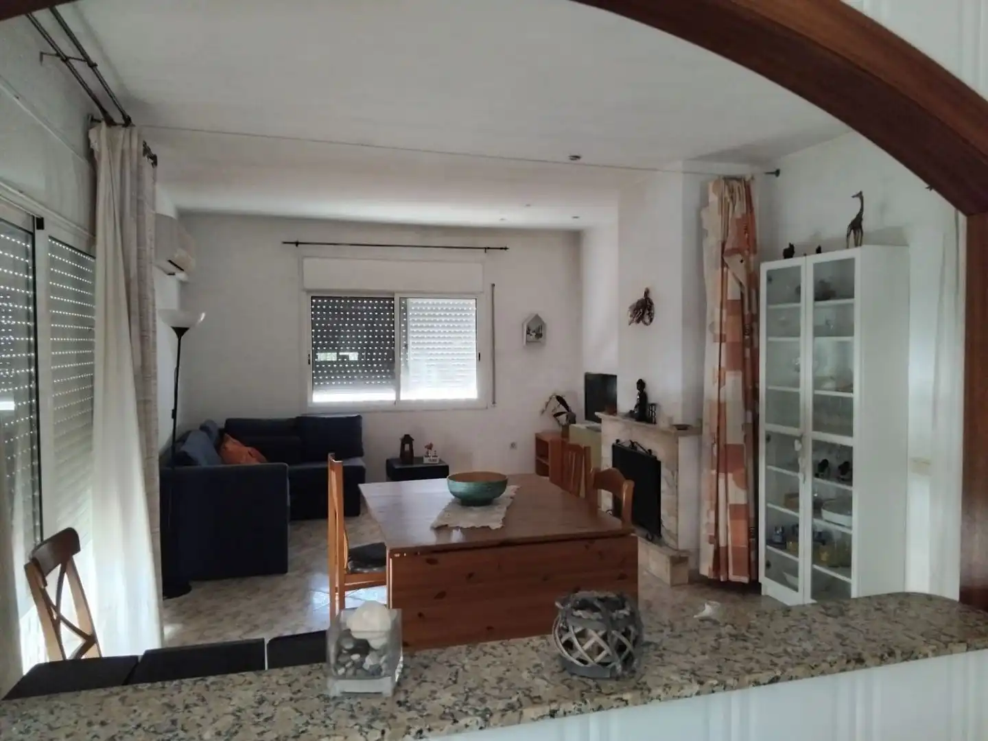 Living room of Houses for share in Olivella, Barcelona