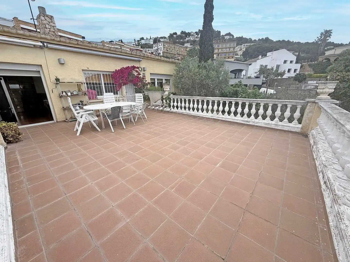 Terrassa de Casa o xalet en venda en Roses amb Aire condicionat, Calefacció i Jardí privat