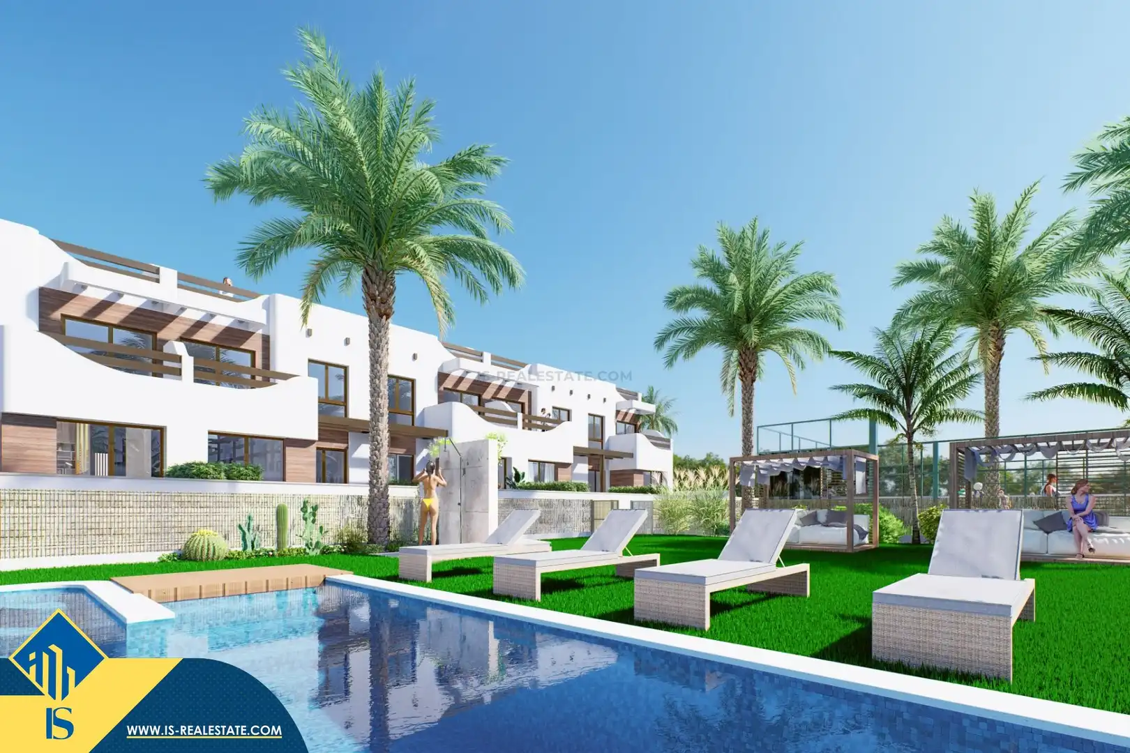 Vista exterior de Casa o chalet en venta en Pilar de la Horadada con Terraza y Piscina