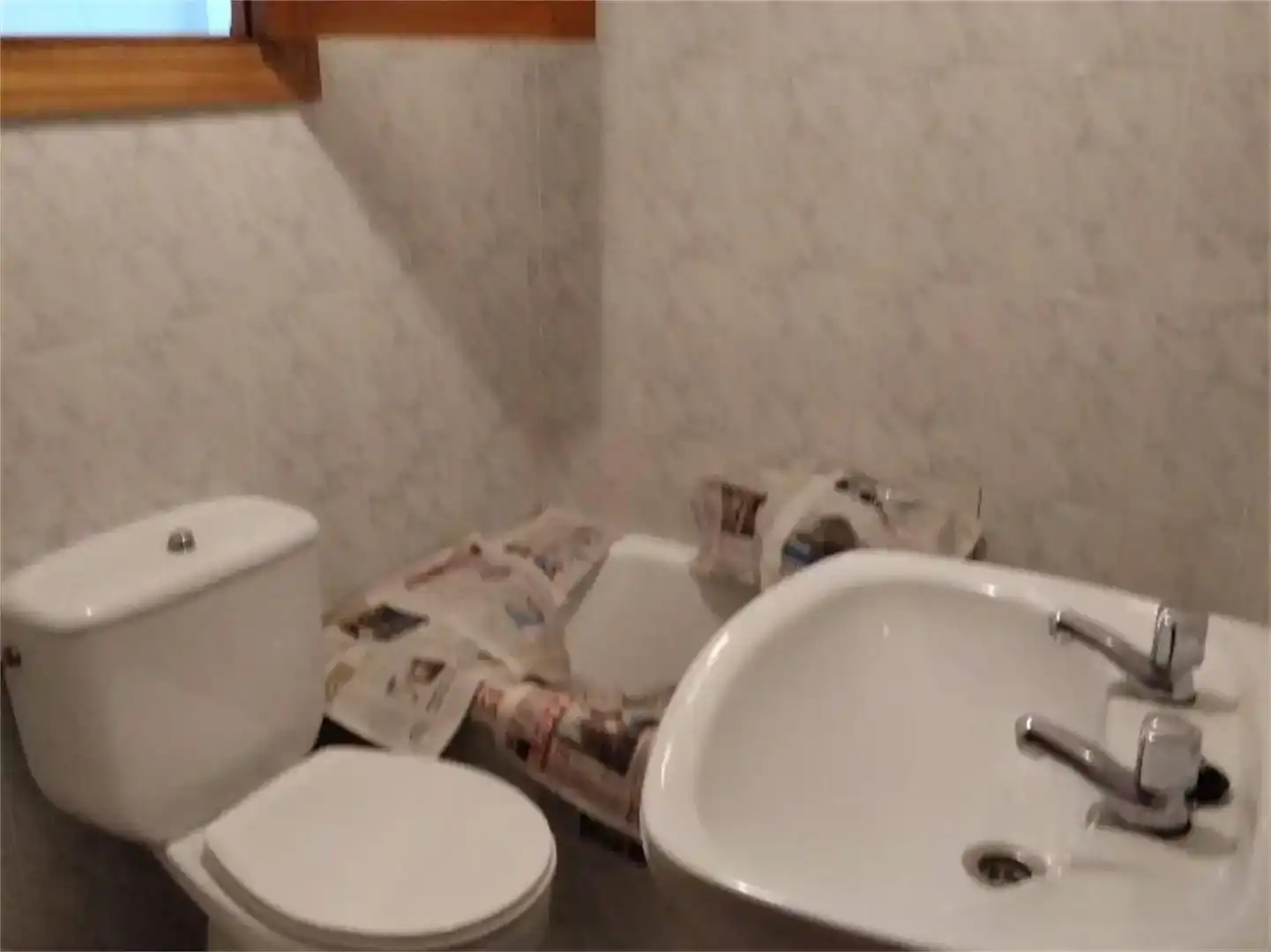 Bany de Casa adosada en venda en Siruela amb Moblat
