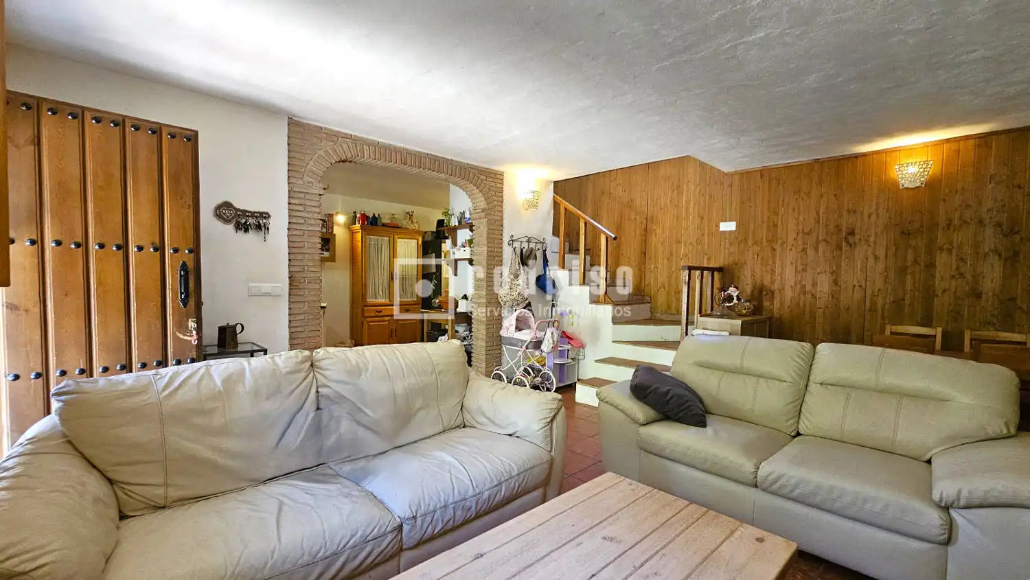 Sala de estar de Casa o chalet en venta en Arriate con Calefacción, Jardín privado y Terraza