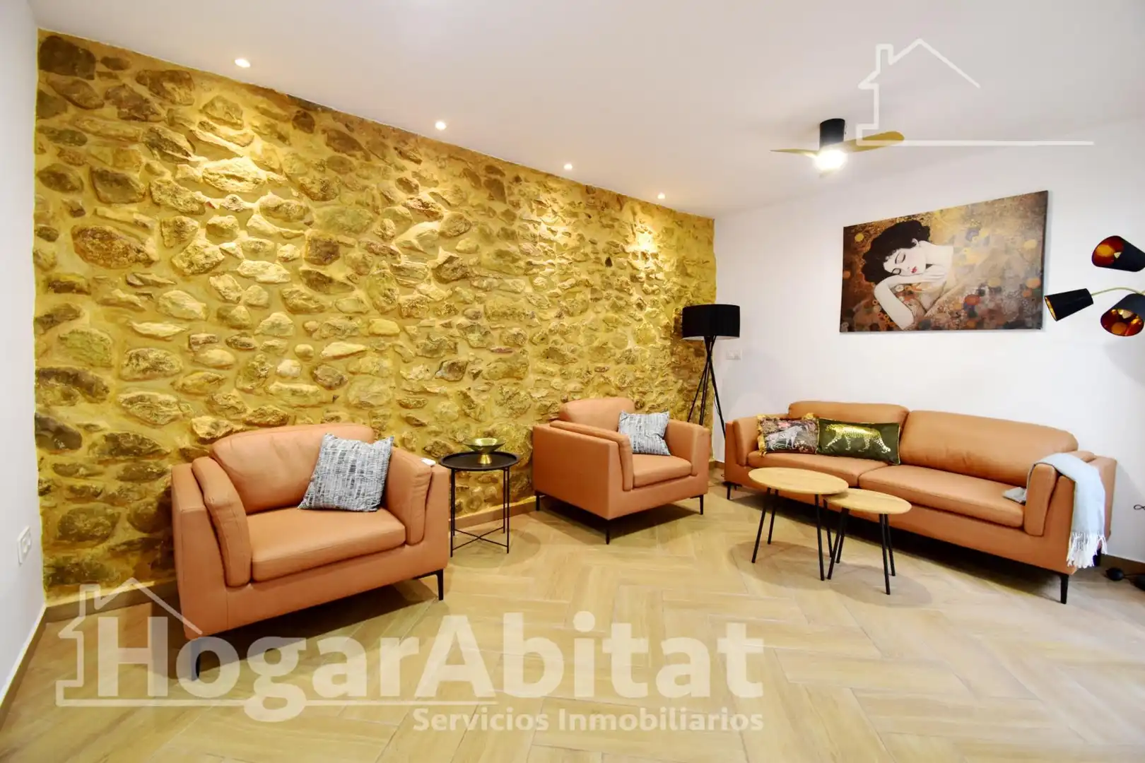 Sala de estar de Casa o chalet en venta en L'Atzúbia con Aire acondicionado, Calefacción y Terraza