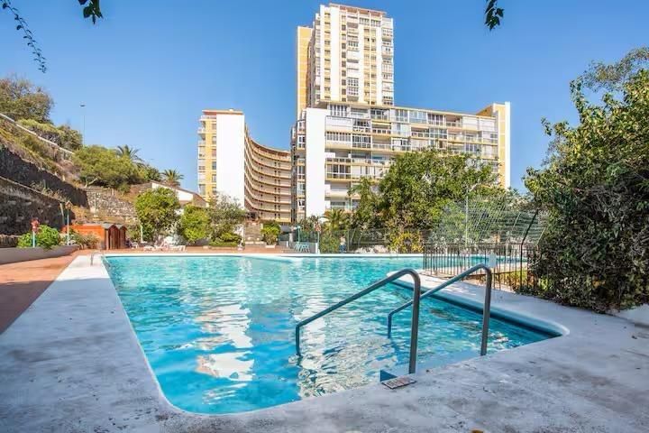 Piscina de Apartament en venda en Puerto de la Cruz amb Jardí privat, Terrassa i Balcó