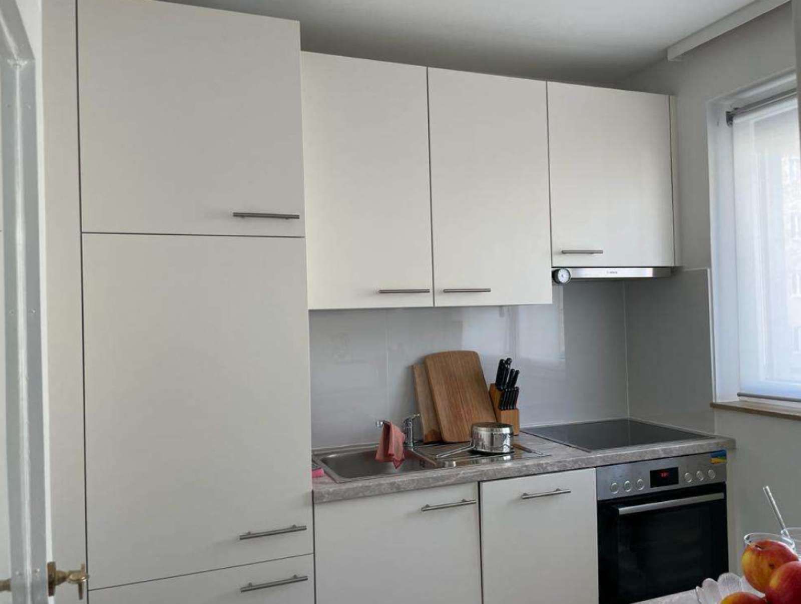 Cuina de Apartament per a compartir en  Madrid Capital amb Aire condicionat i Terrassa