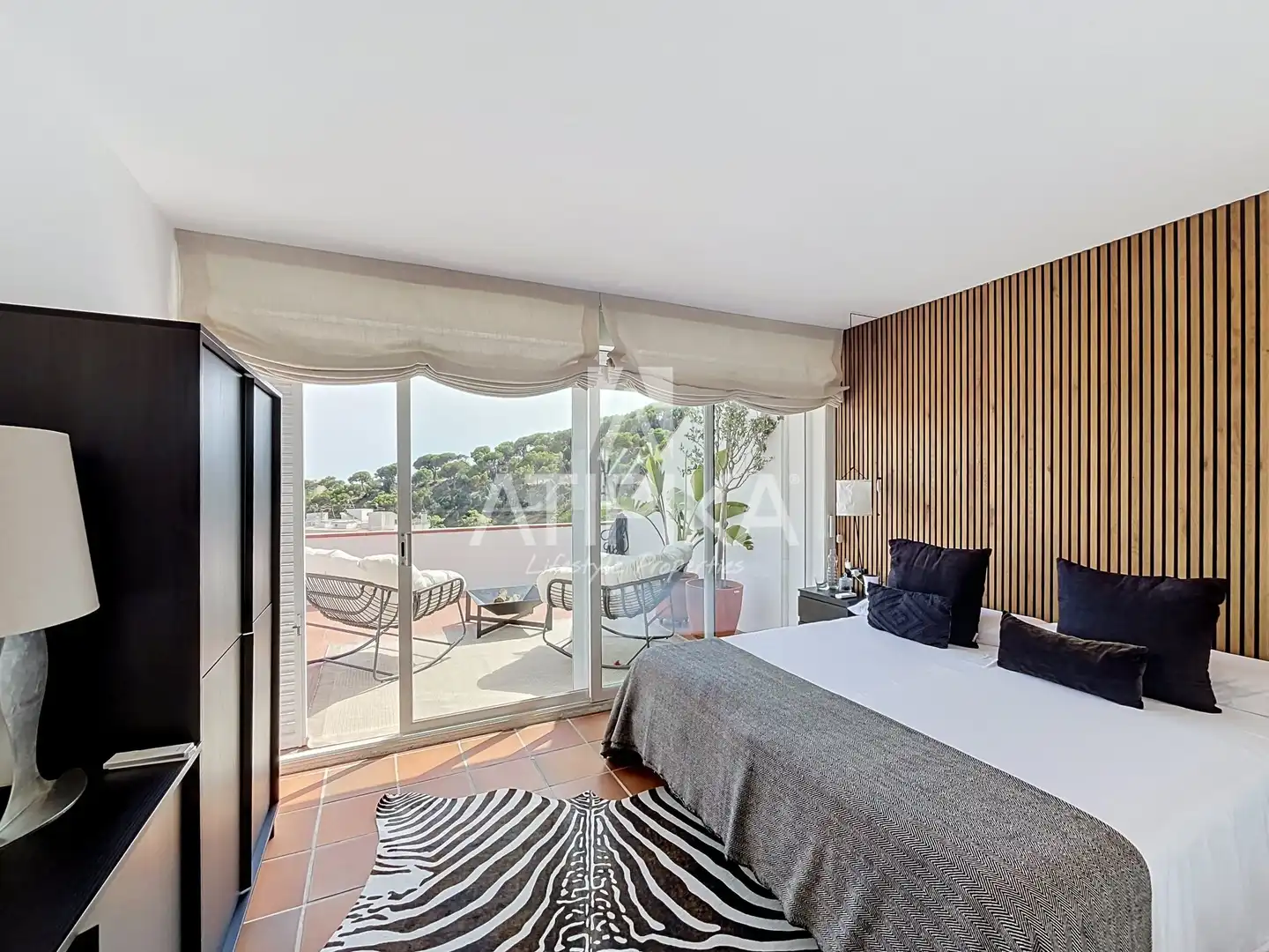 Habitación de Casa o chalet en venta en Sant Andreu de Llavaneres con Terraza, Piscina y Horno