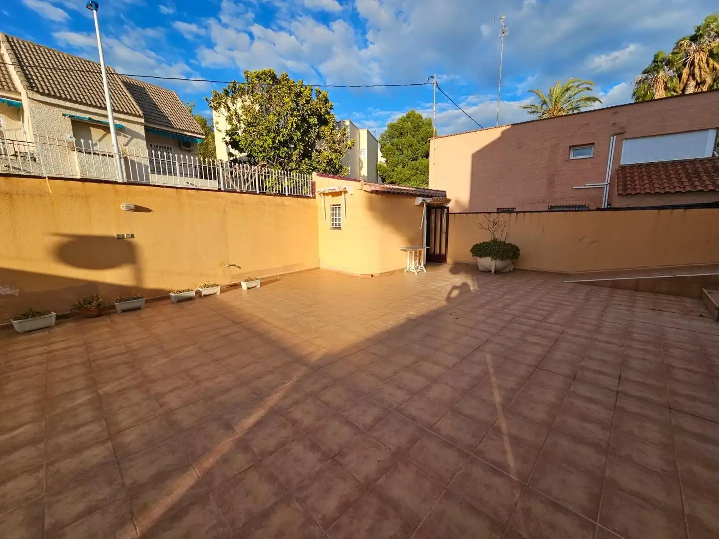 Terrace of Apartments for sale in San Javier  with Air Conditioner, Private garden and Storage room
