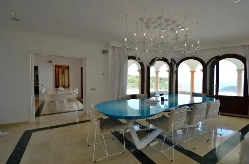 Menjador de Casa o xalet en venda en Jávea / Xàbia amb Aire condicionat, Jardí privat i Terrassa