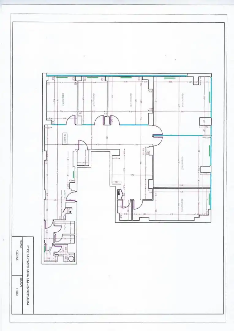 Büro zur Miete in Madrid mit Klimaanlage und Heizung