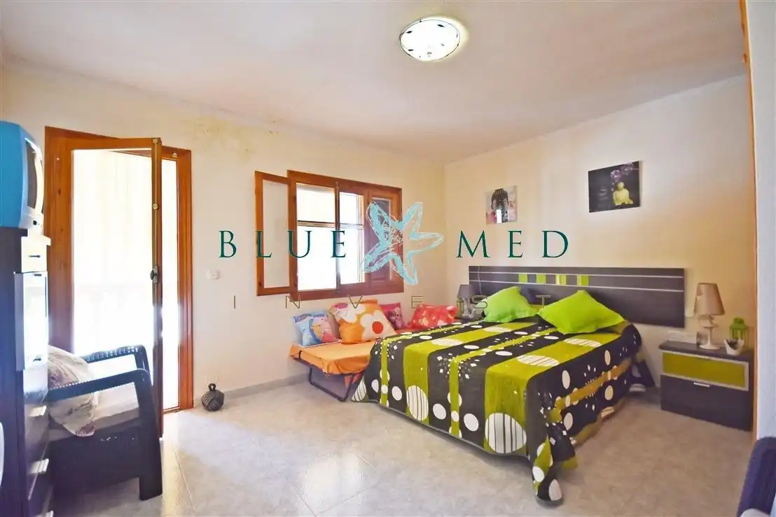Schlafzimmer von Maisonette zum Verkauf in Mazarrón mit Terrasse, Abstellraum und Möbliert