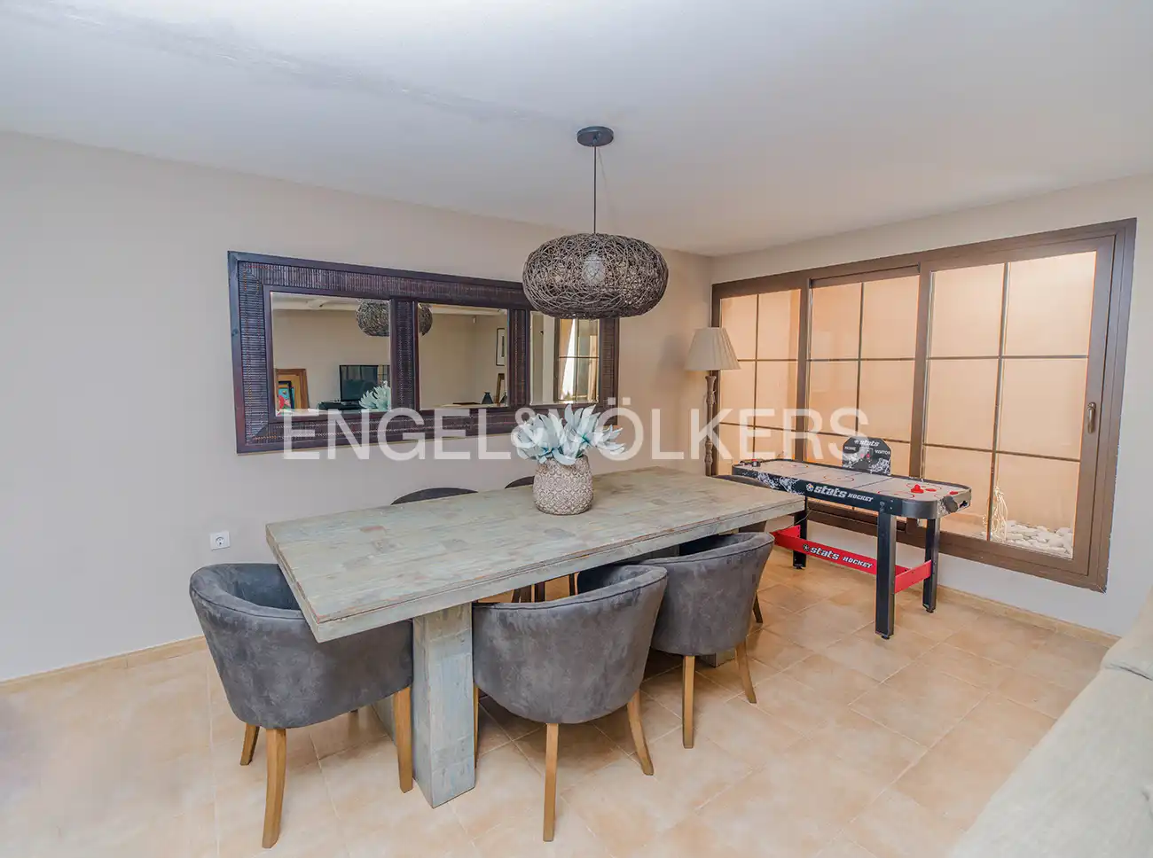 Comedor de Casa adosada en venta en Mutxamel con Aire acondicionado, Calefacción y Jardín privado