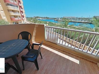 Balcony of Apartment for sale in La Manga del Mar Menor  with Air Conditioner, Terrace and Swimming Pool