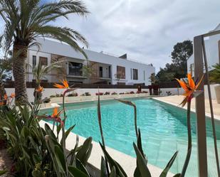 Piscina de Planta baixa de lloguer en Sant Antoni de Portmany