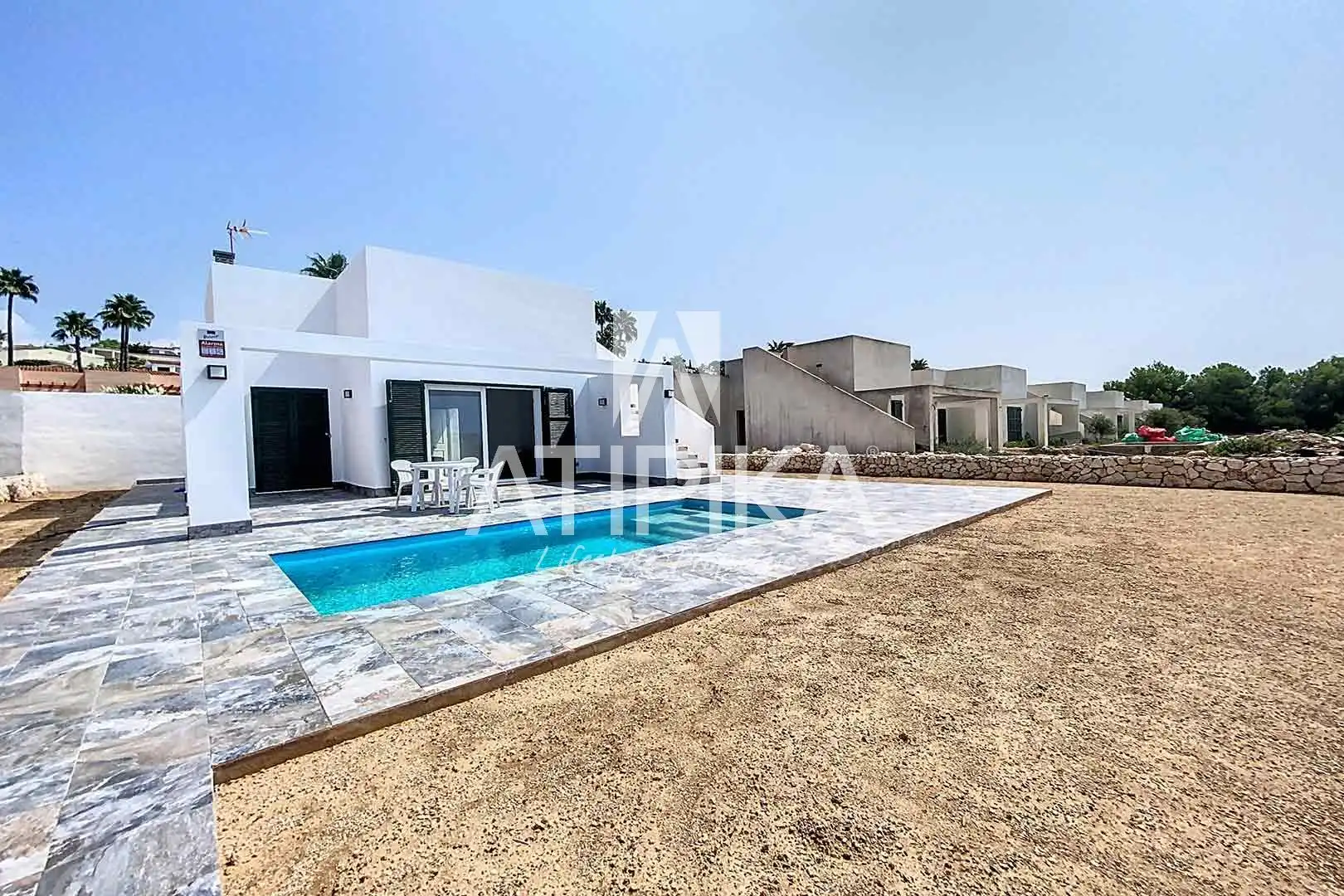 Außenansicht von Haus oder Chalet zum Verkauf in Alaior mit Klimaanlage, Terrasse und Schwimmbad