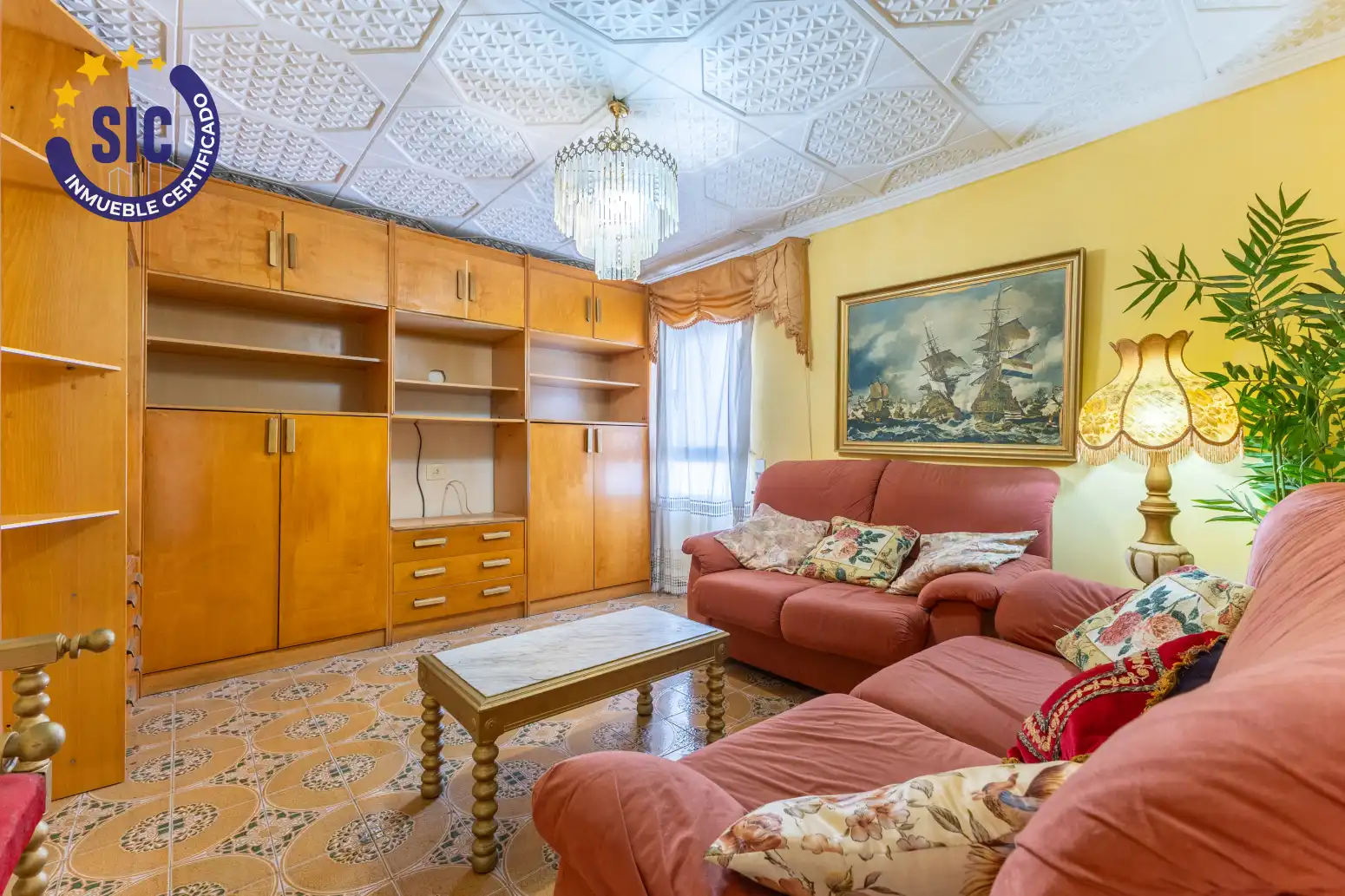 Wohnzimmer von Wohnung zum Verkauf in Sagunto / Sagunt mit Balkon
