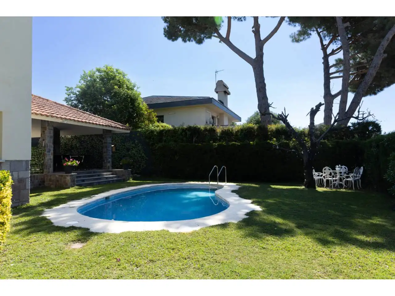 Piscina de Casa o xalet en venda en L'Ametlla del Vallès amb Aire condicionat, Calefacció i Jardí privat