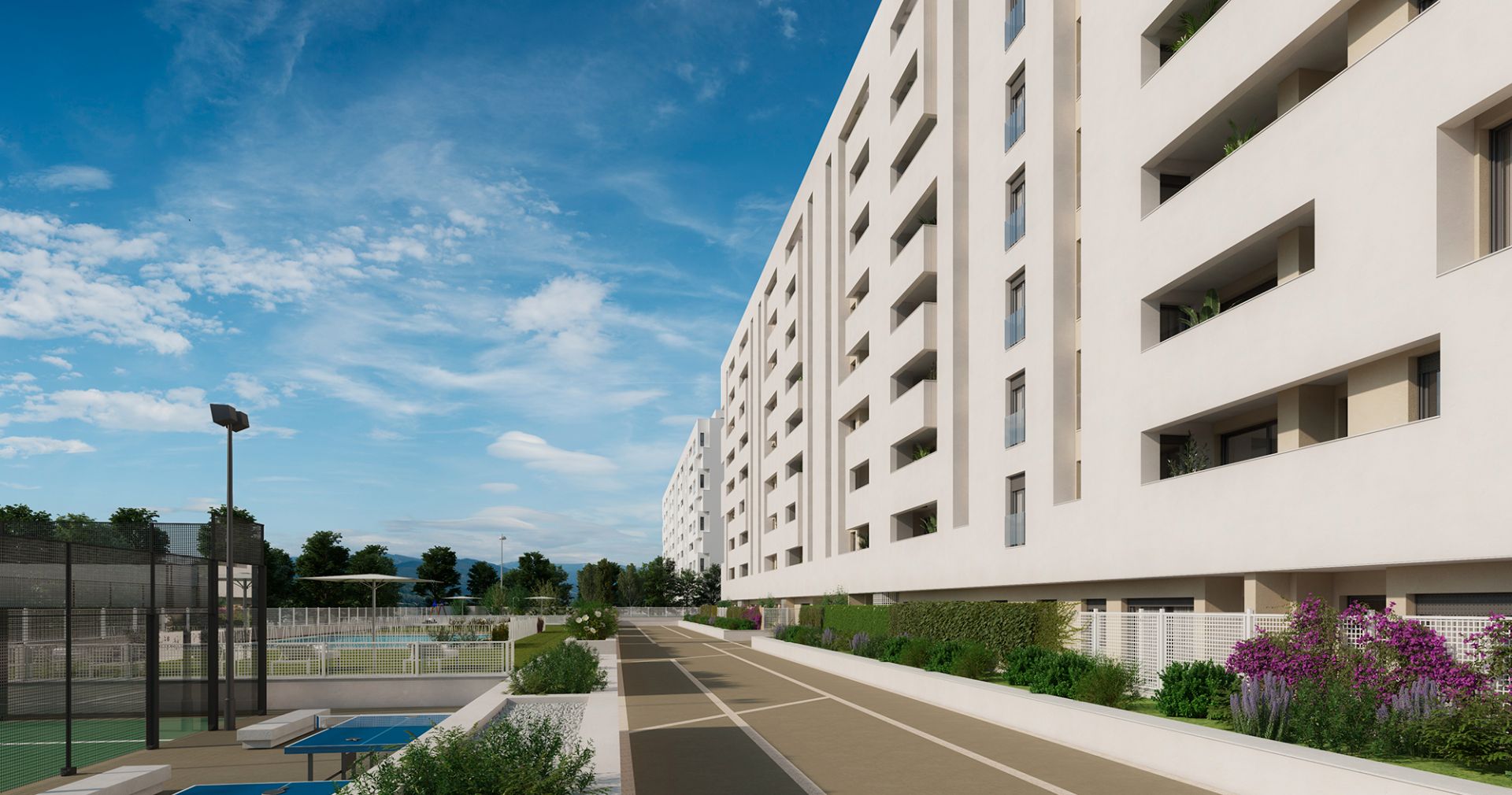 Außenansicht von Wohnung zum Verkauf in Seseña mit Klimaanlage, Terrasse und Abstellraum